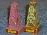 Oil Derrick shakers glazed redubd and prairie green